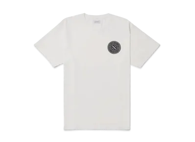 Saturdays NYC Pigment Circle Tee "White"