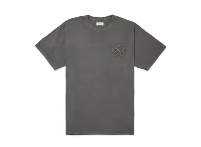 Saturdays NYC Pigment Circle Tee "Charcoal"