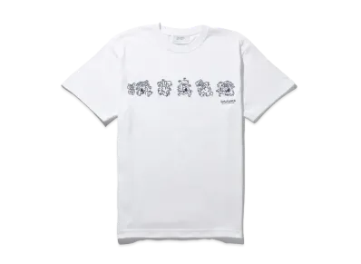 Saturdays NYC Wall Art S/S Tee "White"