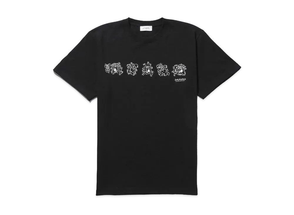 Saturdays NYC Wall Art S/S Tee "Black"