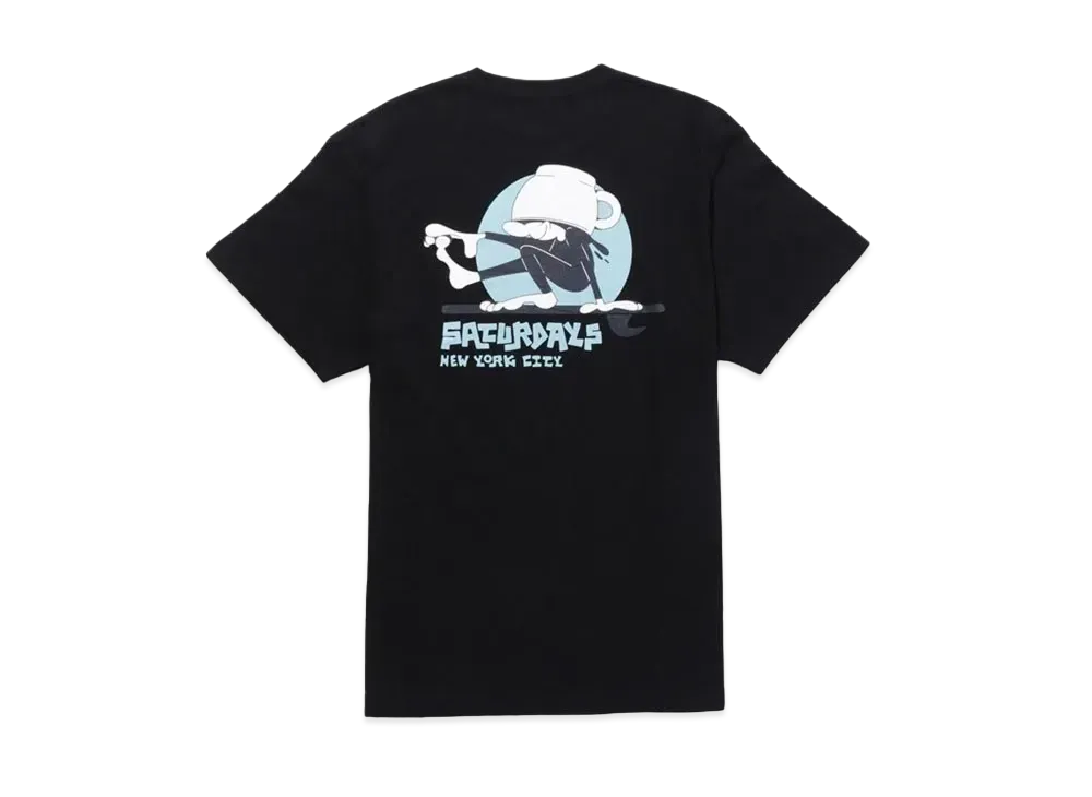 Saturdays NYC Morning Joe S/S Tee "Black"