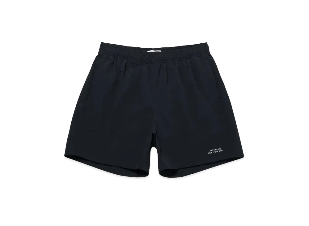 Saturdays NYC Talley Swim Short "Black"