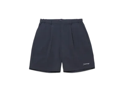 Saturdays NYC Nylon 4Way One Tuck Short Pant "Navy"