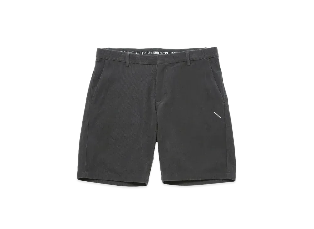 Saturdays NYC Tricot Corduroy Basic Short Pant "Grey"