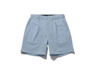 Saturdays NYC Seersucker One Tuck Short Pant "Blue"