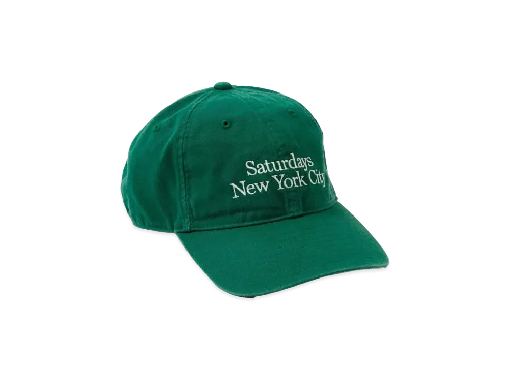 Saturdays NYC Washed Cap "Green"