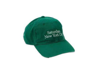 Saturdays NYC Washed Cap "Green"