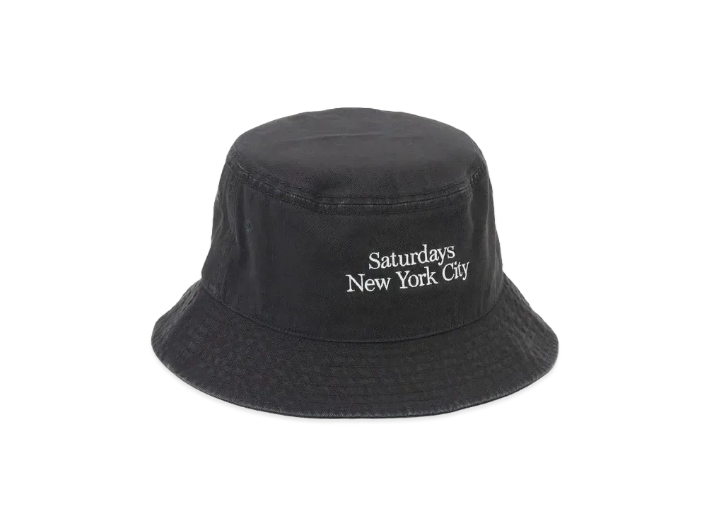 Saturdays NYC Washed Bucket Hat "Grey"