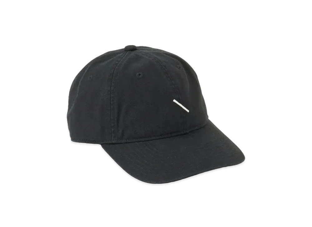 Saturdays NYC Washed Slash EMB Cap "Black"