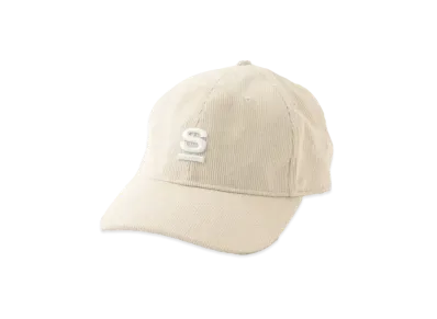 Saturdays NYC 3D Embroidery Corduroy Cap "White"