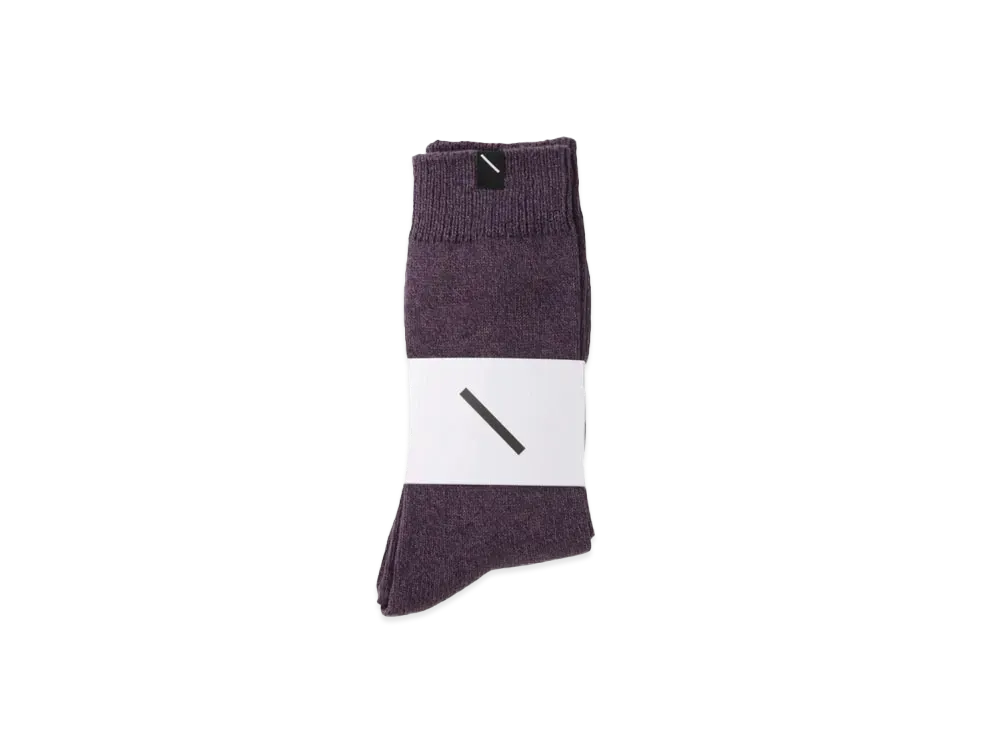Saturdays NYC Mix Color Sock "Purple"