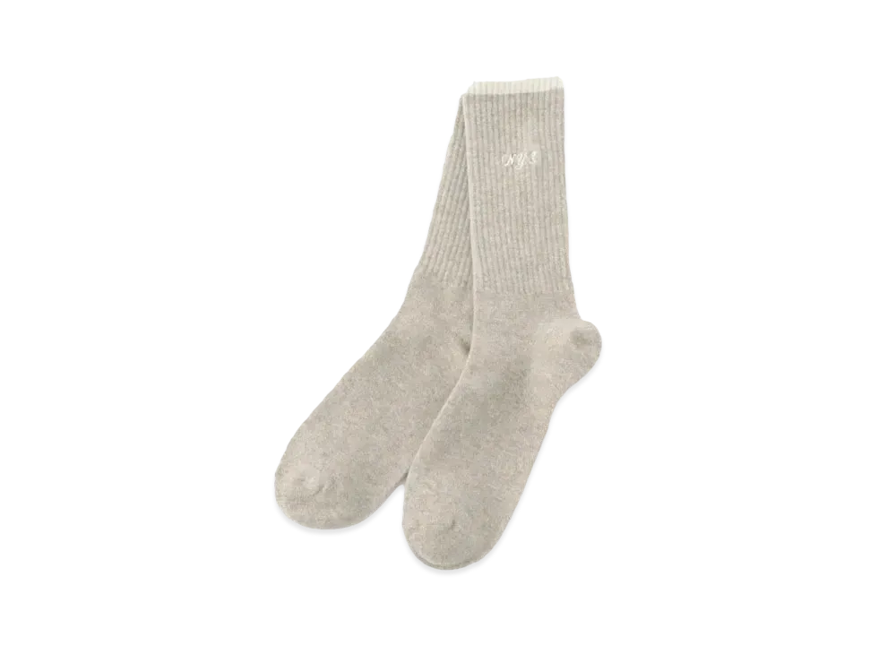 Saturdays NYC Wool Sock "Beige"