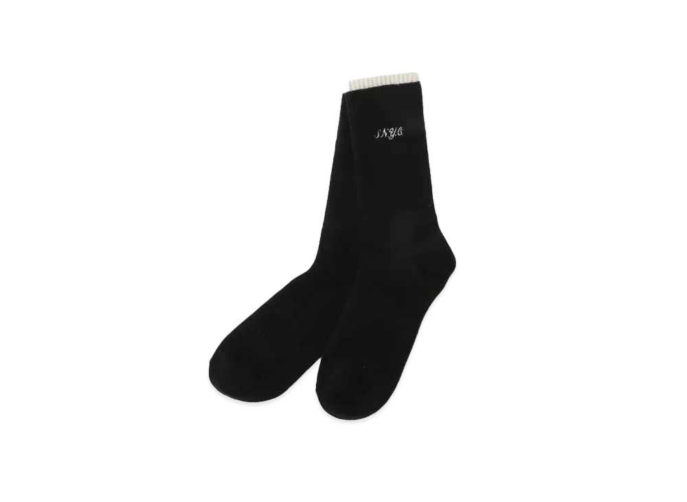 Saturdays NYC Wool Sock "Black"