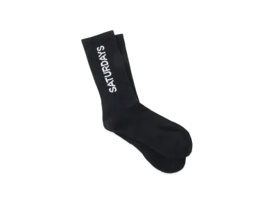 Saturdays NYC Logo Sock "Black"