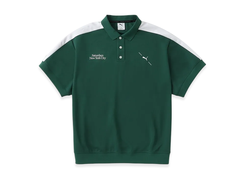 Saturdays NYC x PUMA Knit Polo "Green"