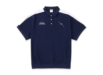 Saturdays NYC x PUMA Knit Polo "Navy"