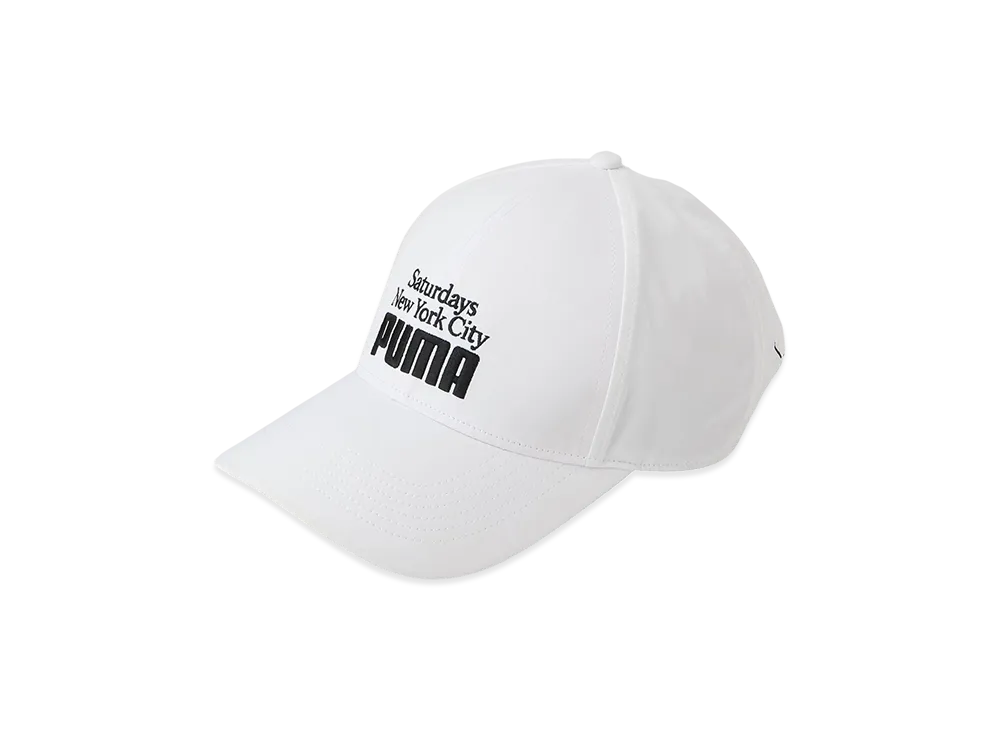 Saturdays NYC x PUMA Logo Cap "White"