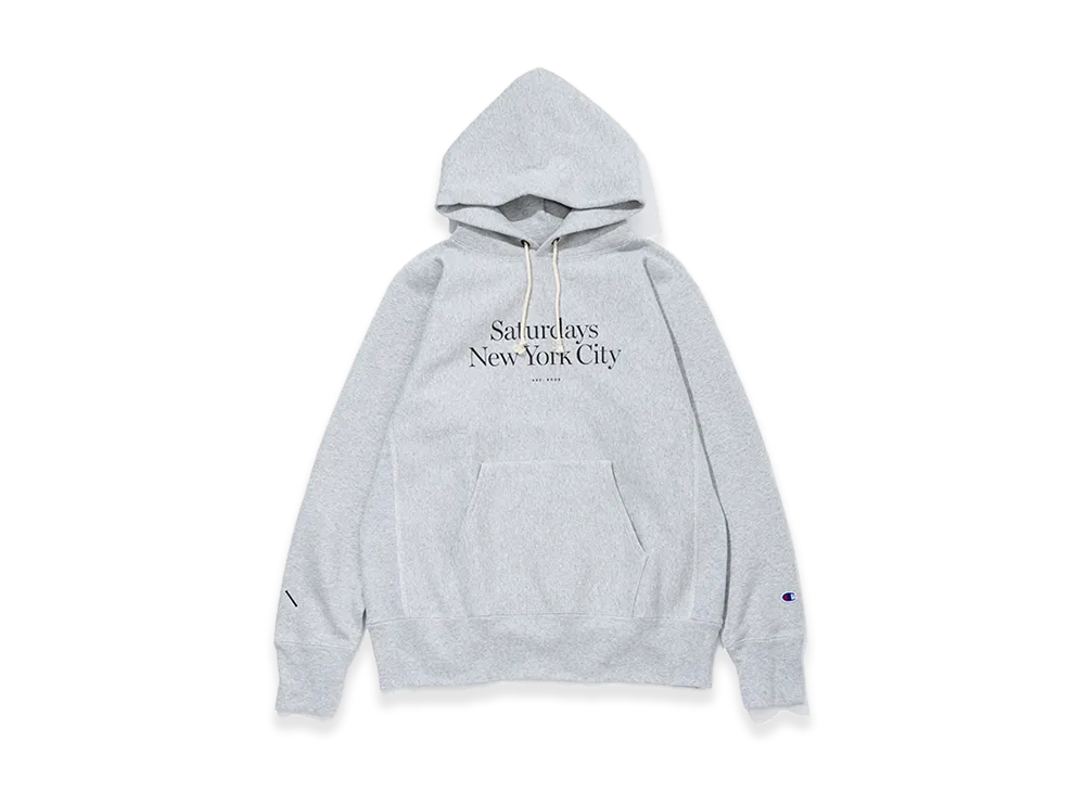 Saturdays NYC x V.A. x Champion Hoodie "Grey"