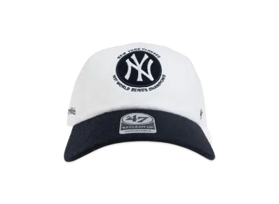 Sporty&Rich x Yankees Champions Cap "White Navy"