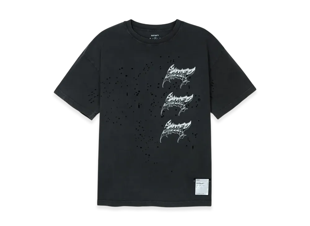 SATISFY MothTech T-Shirt "Black"