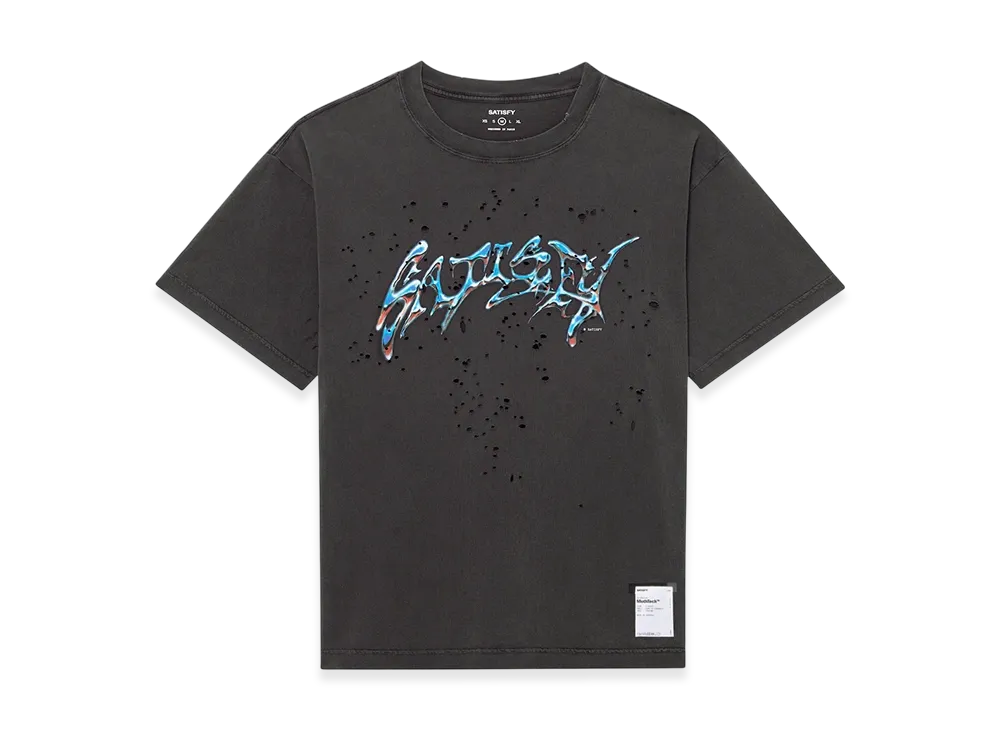 SATISFY MothTech T-Shirt "Black"