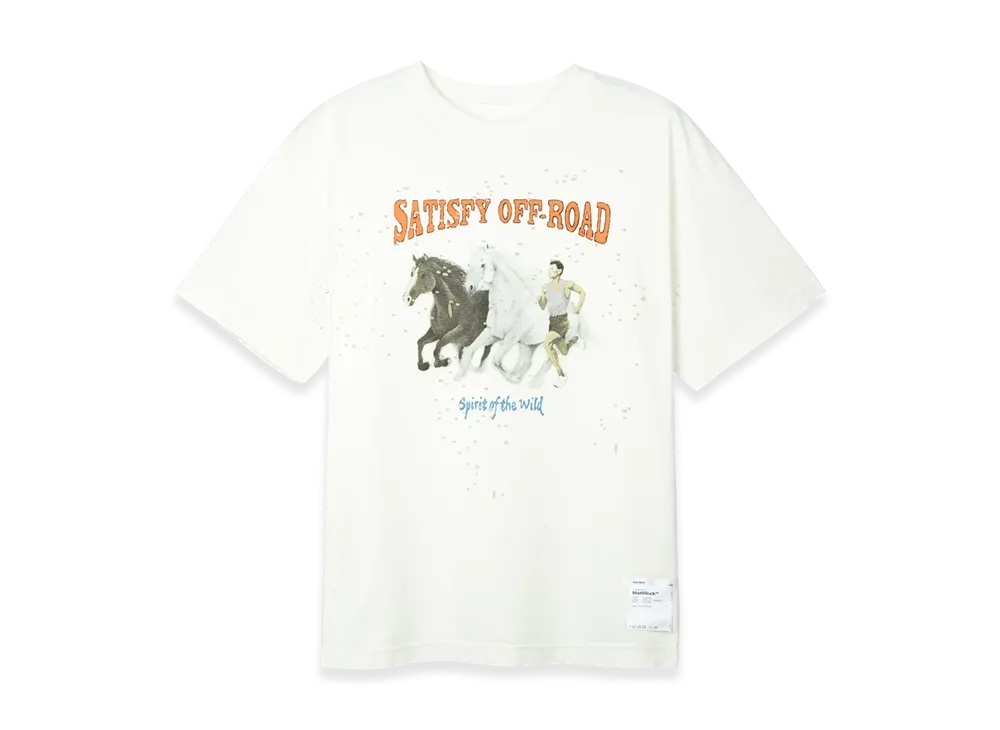 SATISFY MothTech T-Shirt "White"
