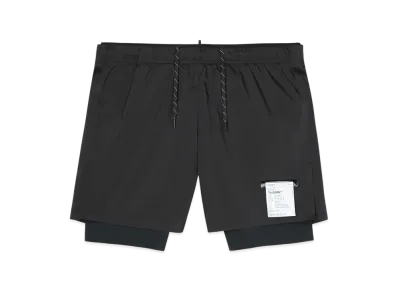 SATISFY TechSilk 8inch Shorts "Black"