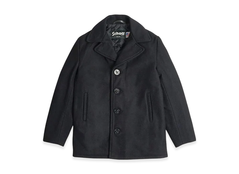 Schott Special Edition 756TG Mens Wool Single Peacoat "Navy"