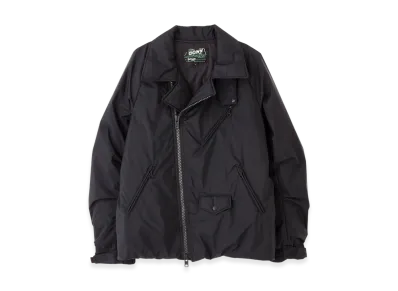 Schott x NANGA Aurora Double Breast Down Jacket "Black"