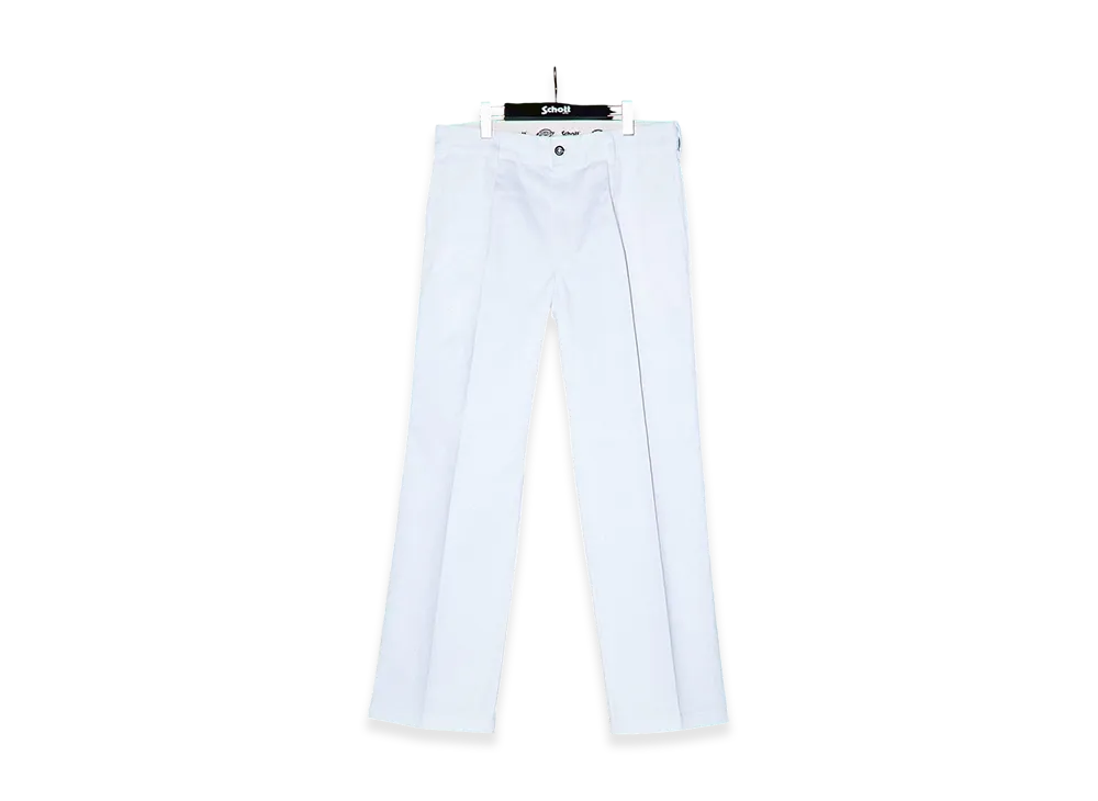 Schott x Dickies TC Work Pants "White"