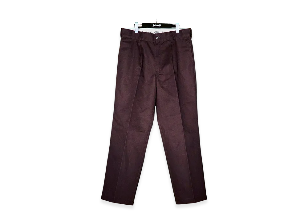 Schott x Dickies TC Work Pants "Brown"