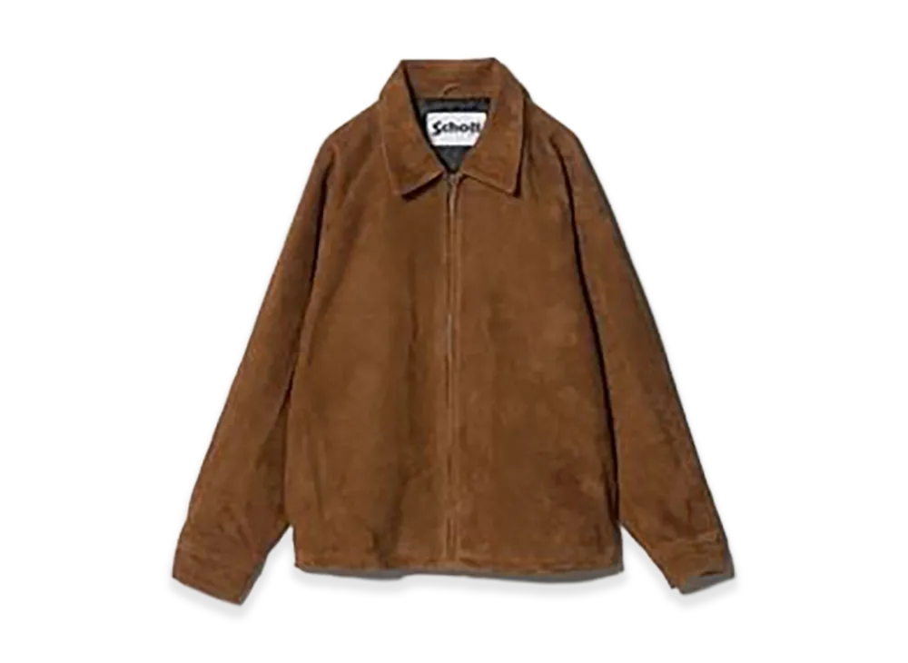 Schott x BEAUTY&YOUTH Suede Blouson "Beige"