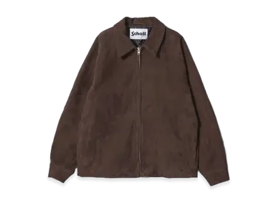 Schott x BEAUTY&YOUTH Suede Blouson "Dark Brown"
