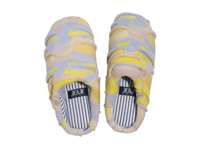 FAF × SUBU 3D Knit Sandals "Yellow"