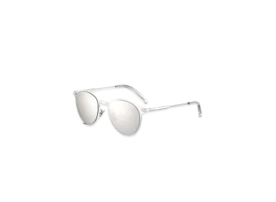 DiorBlackSuit R8U Finish Mirrored Pantos Sunglasses "Silver"