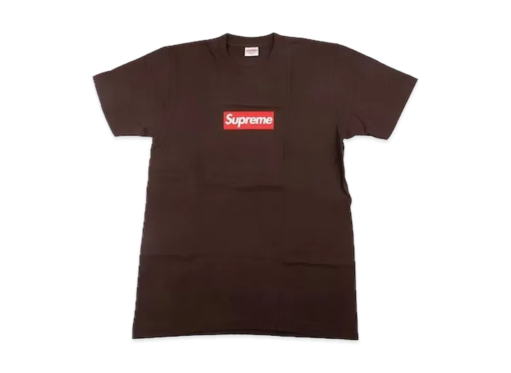 Supreme 20th Anniversary Box Logo Tee "Brown"