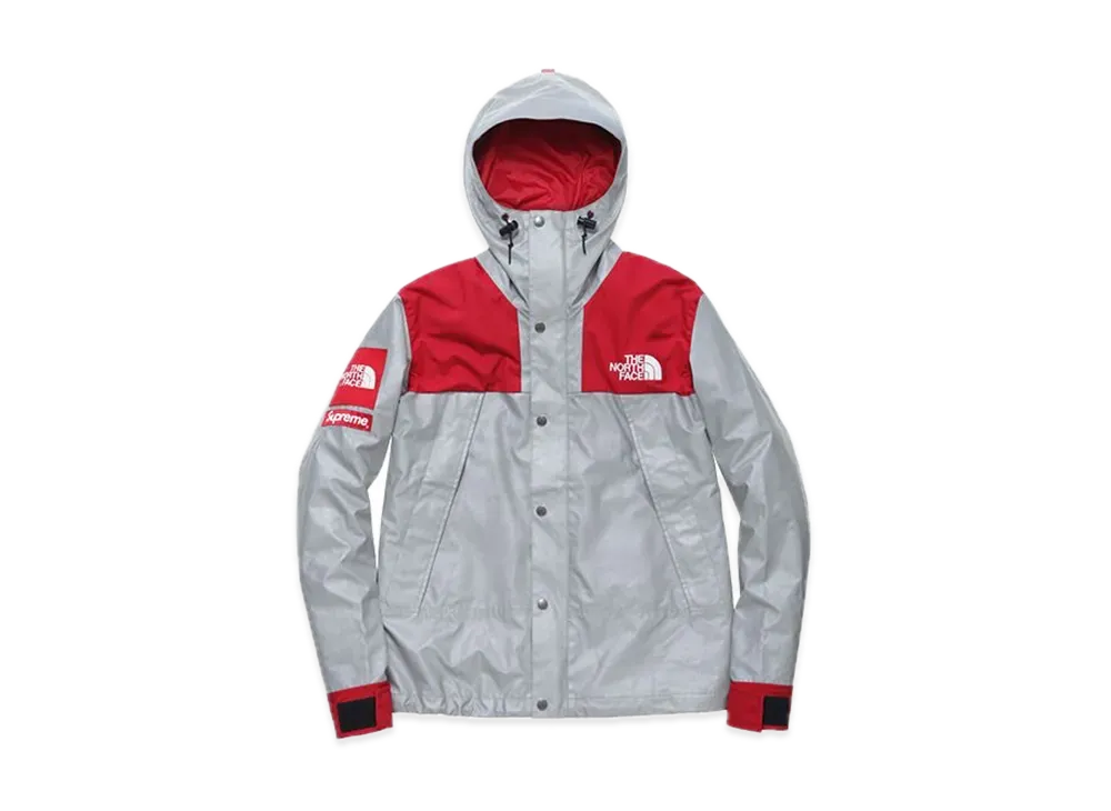Supreme x The North Face 2013SS Reflective 3M Mountain Parka "Red"