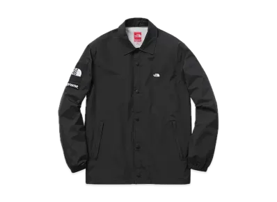 Supreme x The North Face 2015SS Packable Waterproof Coaches Jacket "Black"