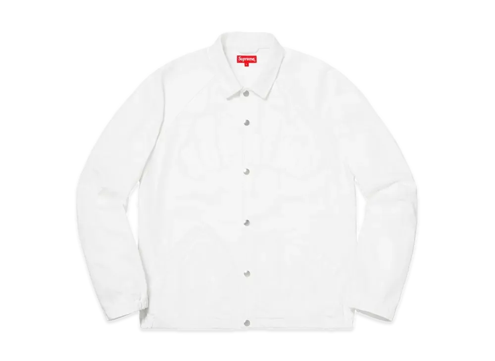 Supreme Snap Front Twill Jacket 