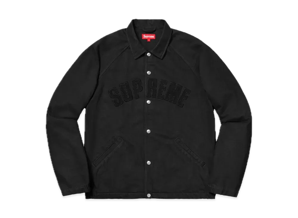 Supreme Snap Front Twill Jacket 