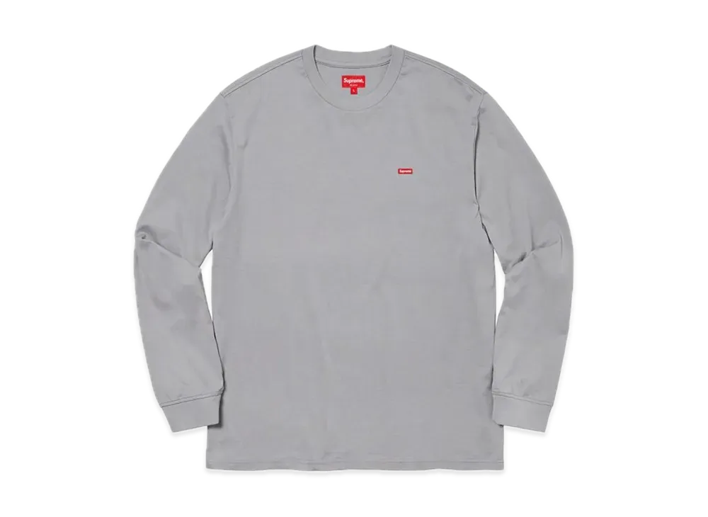 Supreme Small Box L/S Tee "Grey" (20FW)