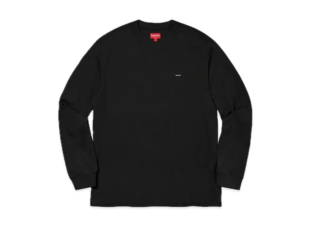 Supreme Small Box L/S Tee "Black" (20FW)
