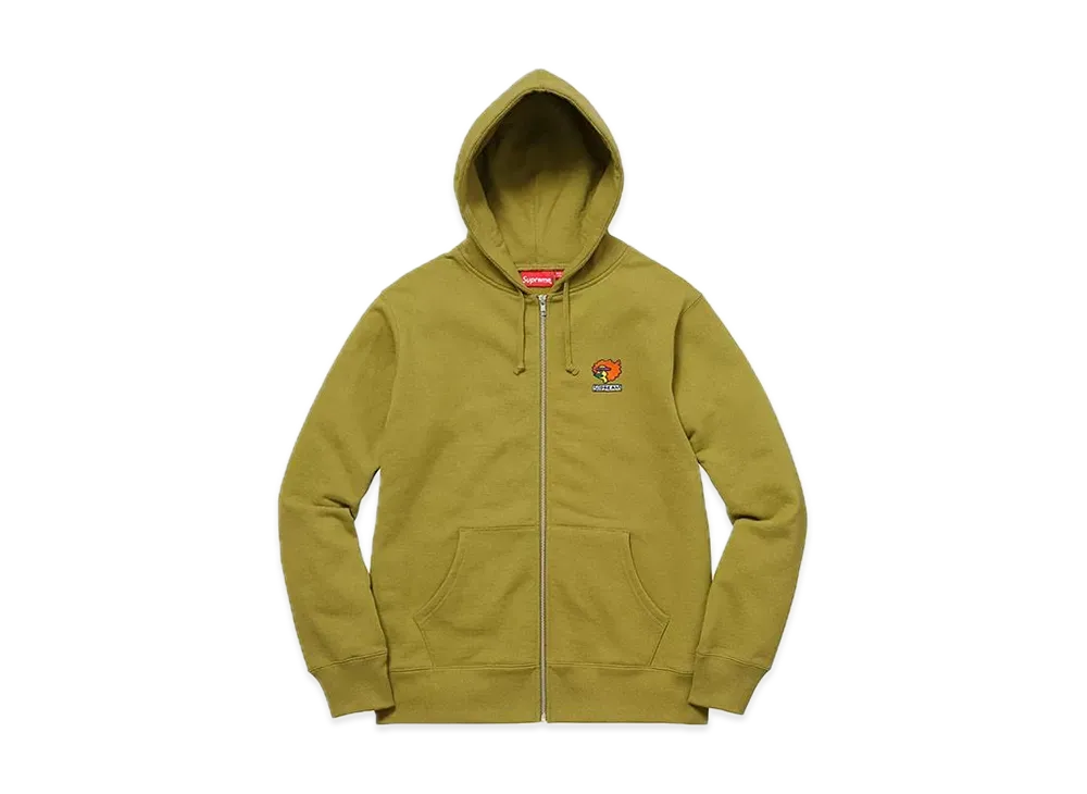 Supreme Gonz Ramm Zip Up Sweatshirt "Khaki"