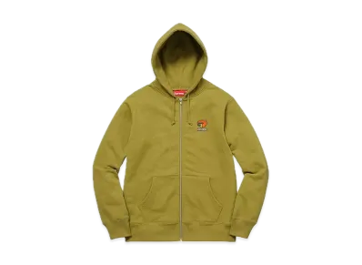 Supreme Gonz Ramm Zip Up Sweatshirt "Khaki"