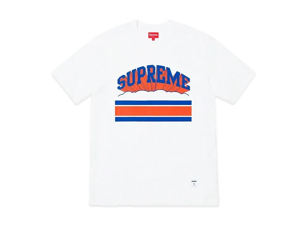 Supreme Cloud Arc Tee "White"