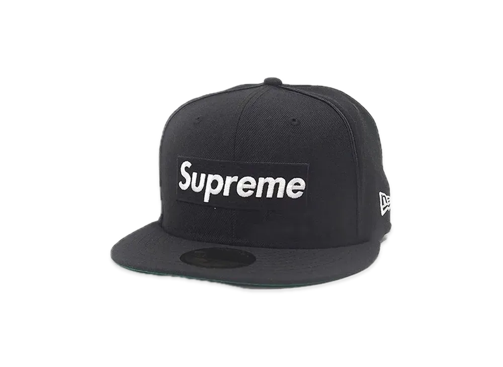 Supreme Box Logo Piping New Era "Black"