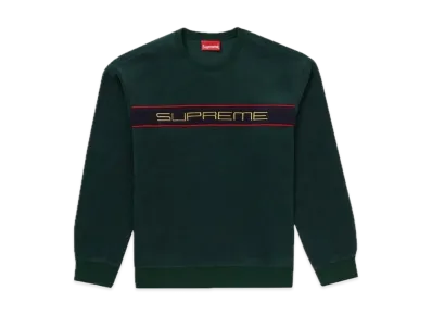 Supreme Polartec Crewneck "Dark Green"