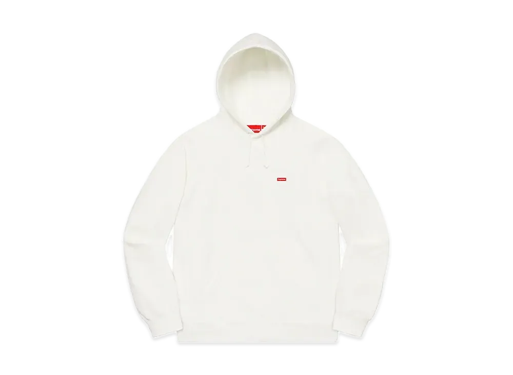 Supreme Small Box Hooded Sweatshirt (20SS) "White"