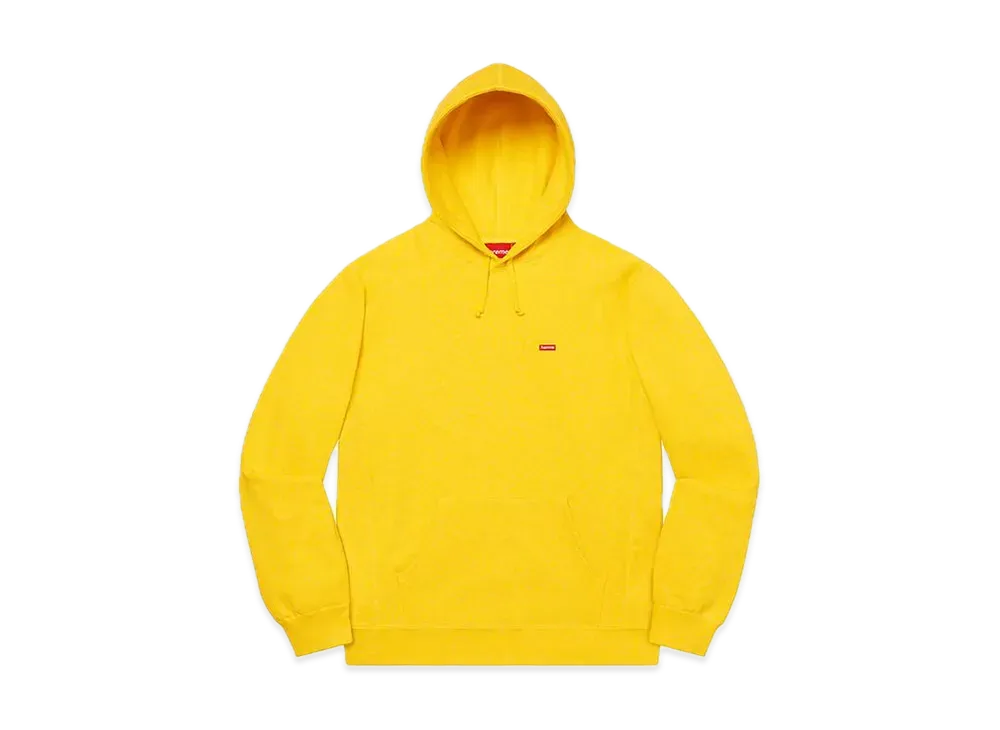Supreme Small Box Hooded Sweatshirt (20SS) "Lemon"