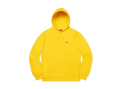 Supreme Small Box Hooded Sweatshirt (20SS) "Lemon"